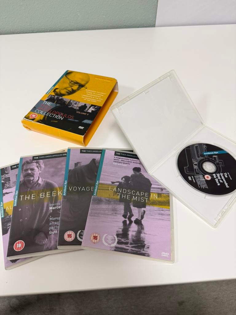 Theo Angelopoulos Collection Vol 2 DVD boxset Artificial Eye, Cd's en Dvd's, Vanaf 16 jaar, Ophalen of Verzenden, Zo goed als nieuw