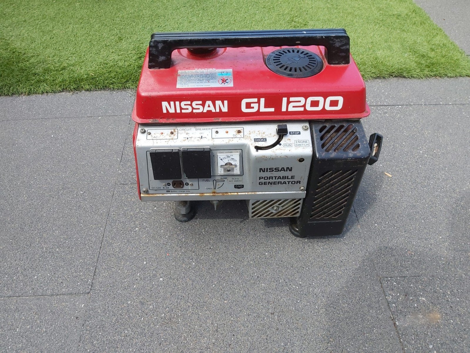 Nissan generator, Ophalen