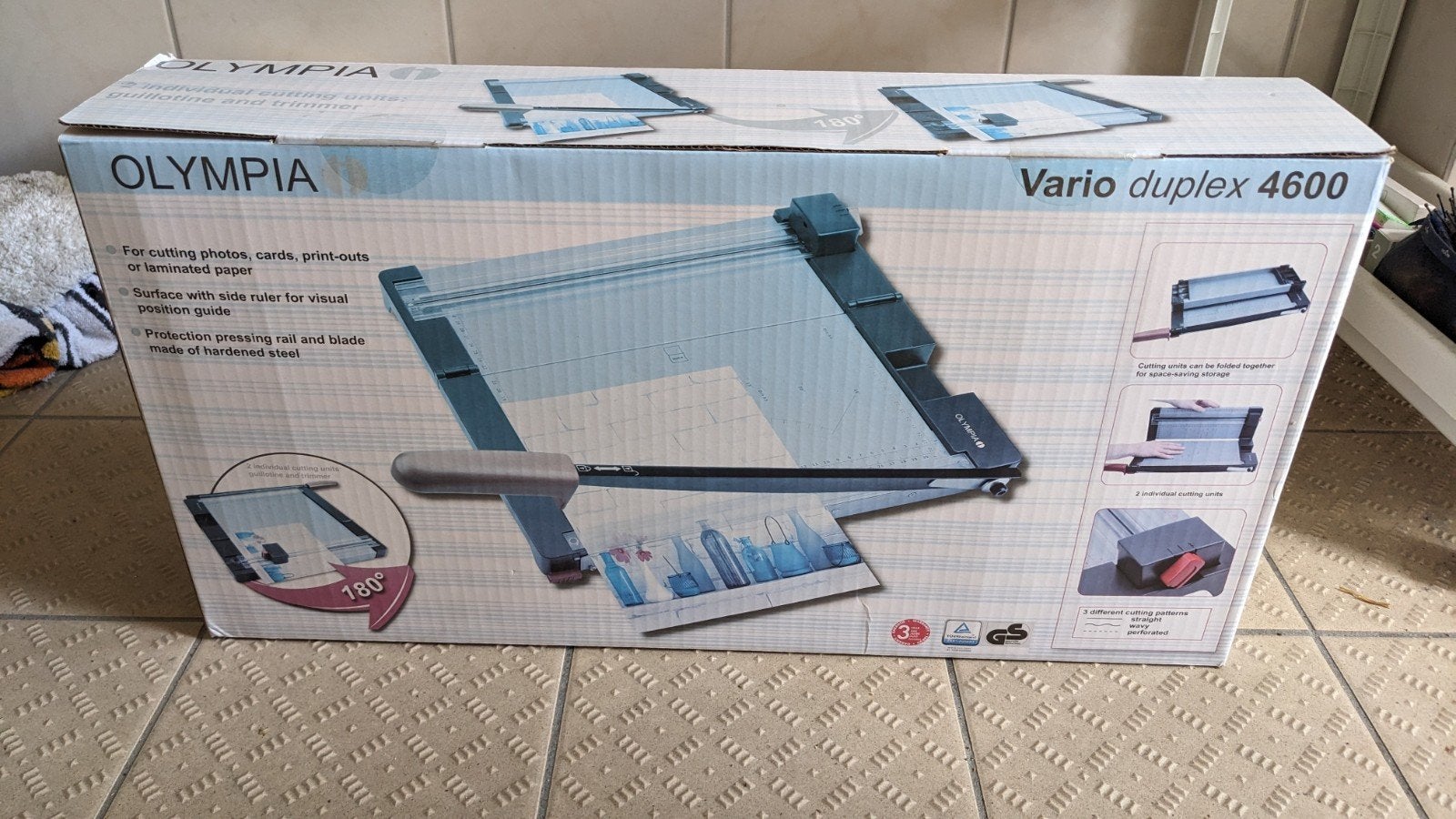 Olympia vario duplex 4600 snijmachine, Ophalen of Verzenden, Overige thema's, Pons of Mal