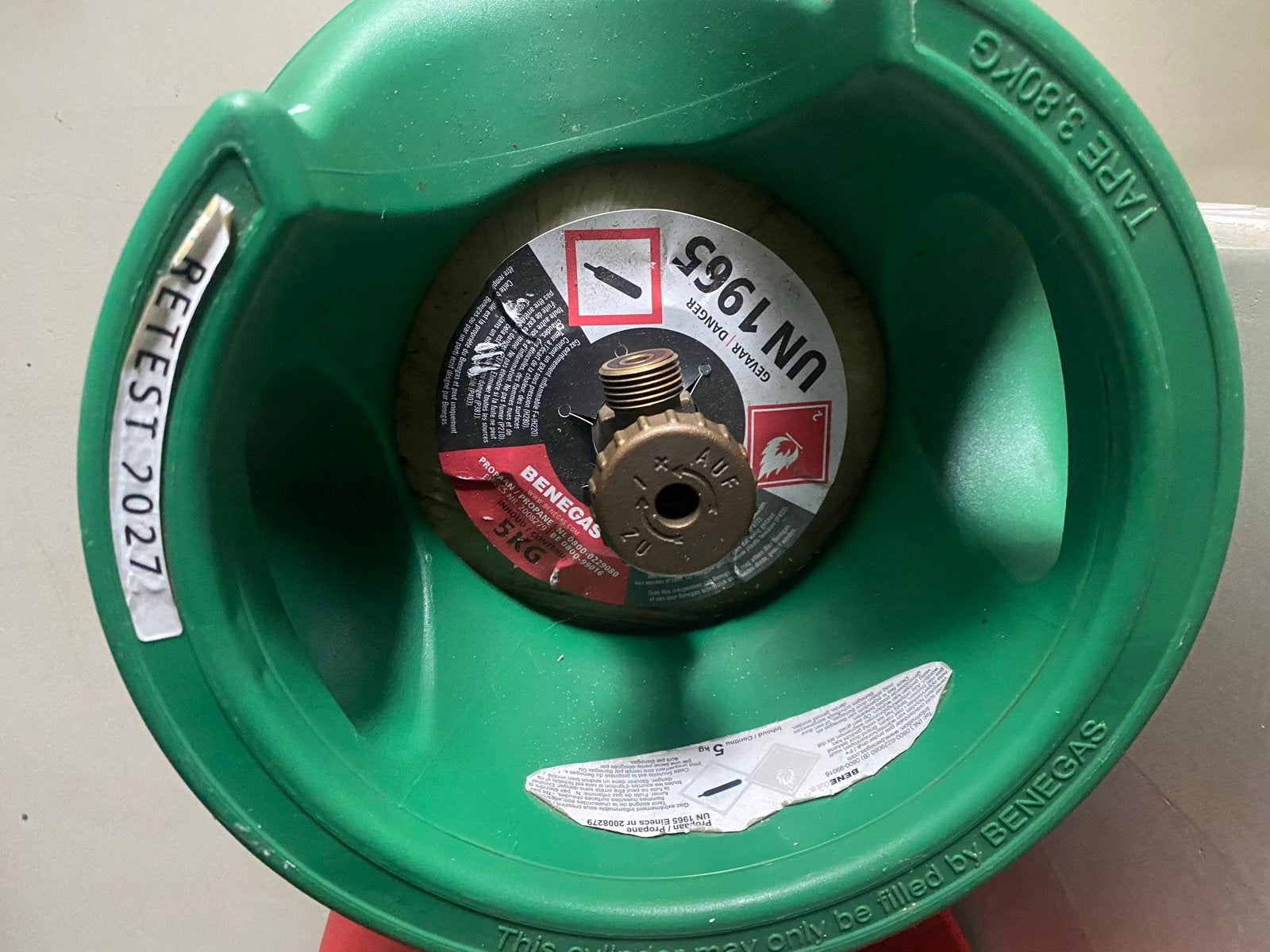 Foto 6 van Gasflessen (3x Boiten Techniek, 1x Benegas)