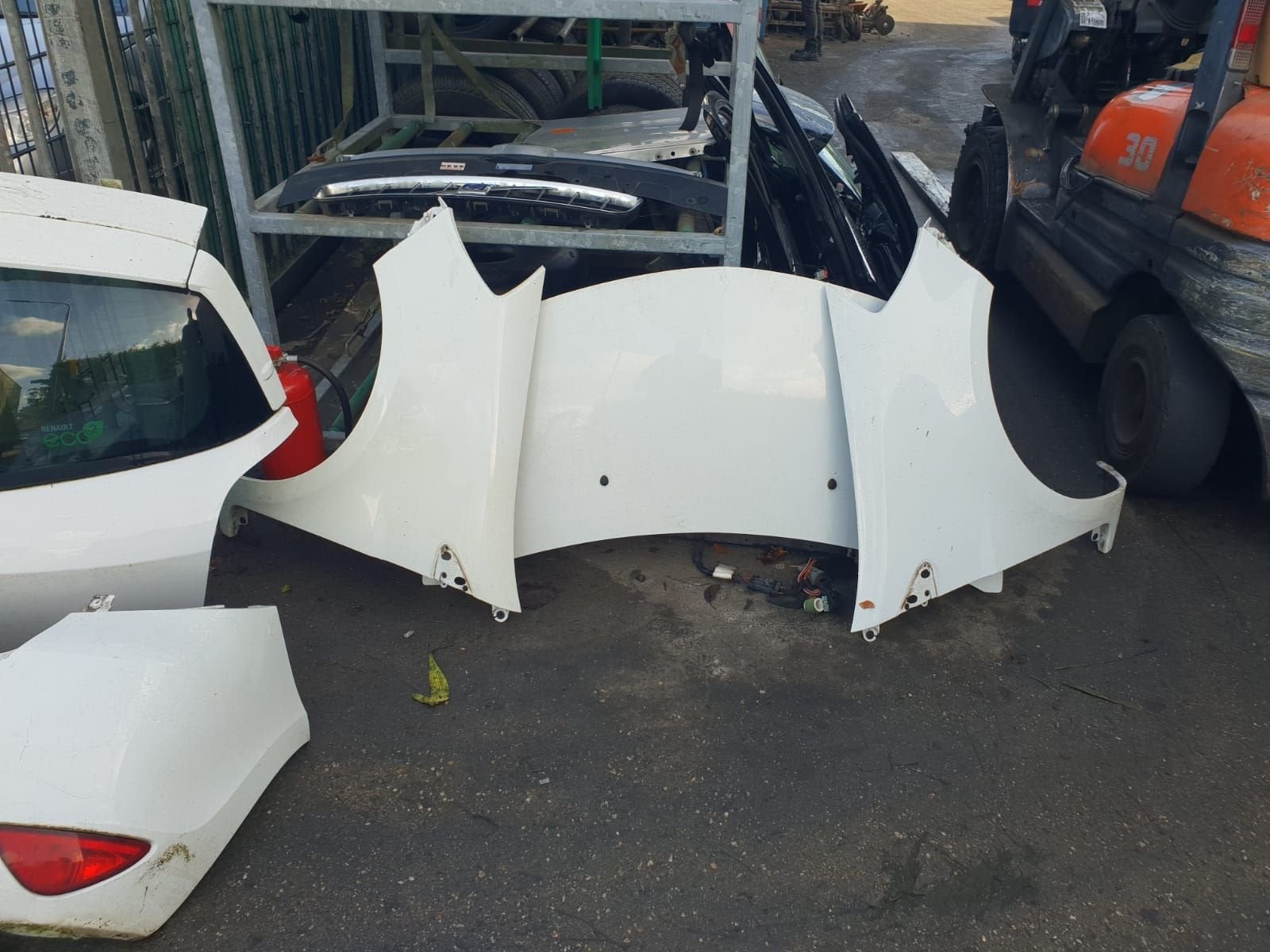 RENAULT CLIO 3 FACLIFT MOTORKAP +VOORSCHERMEN  BJ  2009 TOT, Gebruikt, -, Renault, -