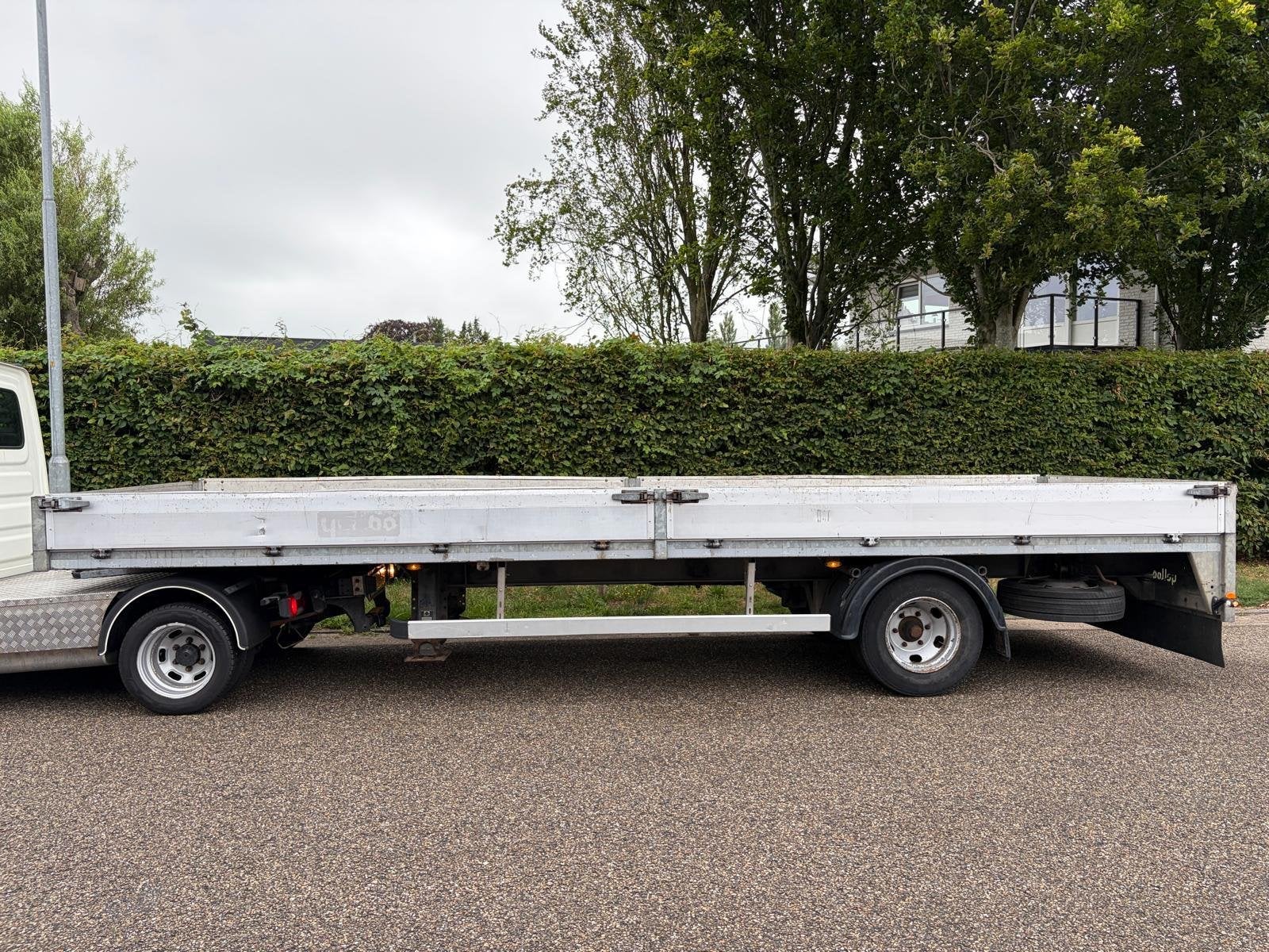 Trias 711-70 BE OPLEGGER , 7 TON ,, Overige brandstoffen, Origineel Nederlands, Bedrijf, Aanhangers en Opleggers