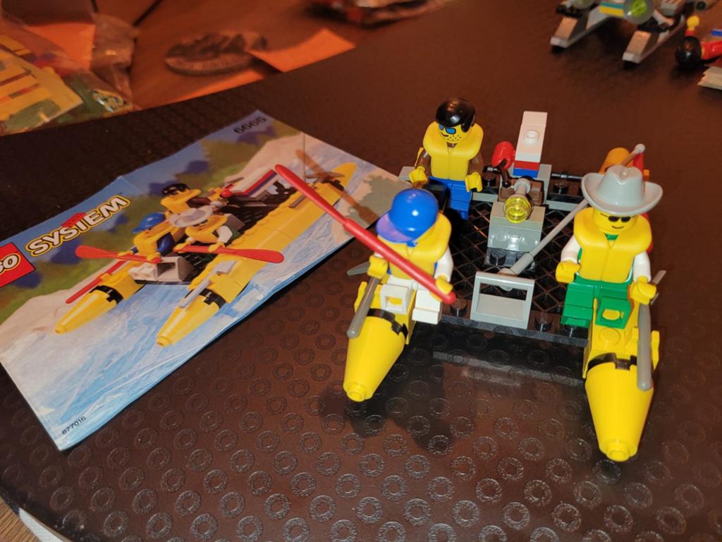 Lego set 6665 river runners, Ophalen of Verzenden, Zo goed als nieuw