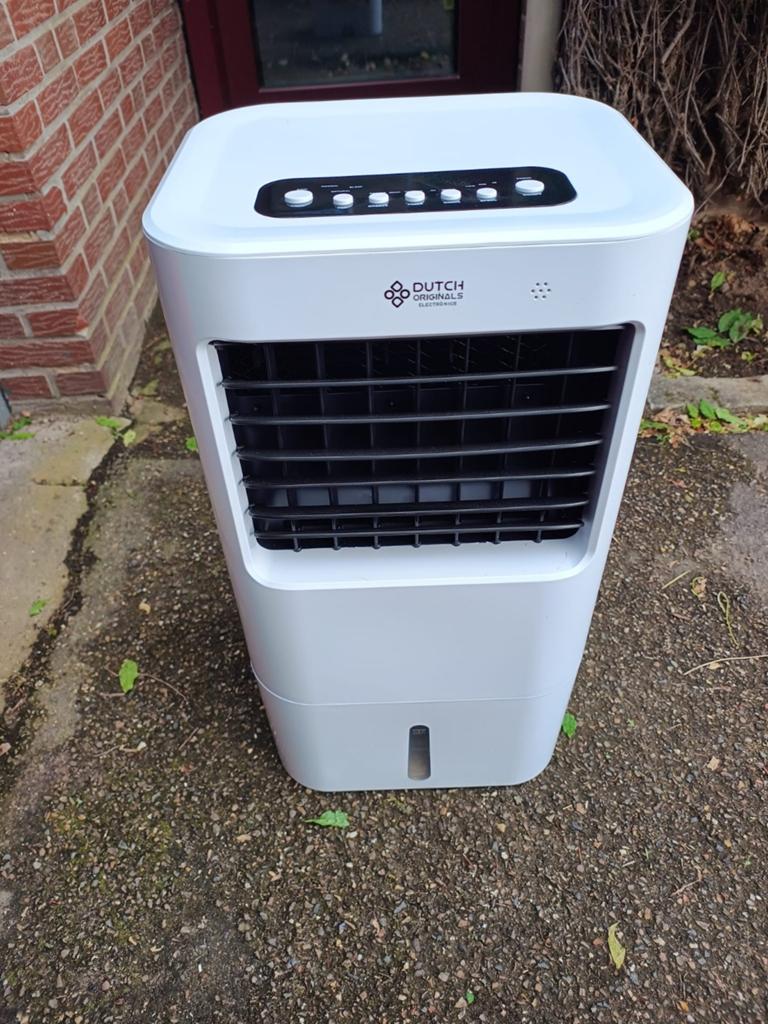 Dutch Originals Mobiele Air Cooler 15L met Afstandsbediening, Ophalen, Minder dan 60 m³, 3 snelheden of meer, Zo goed als nieuw