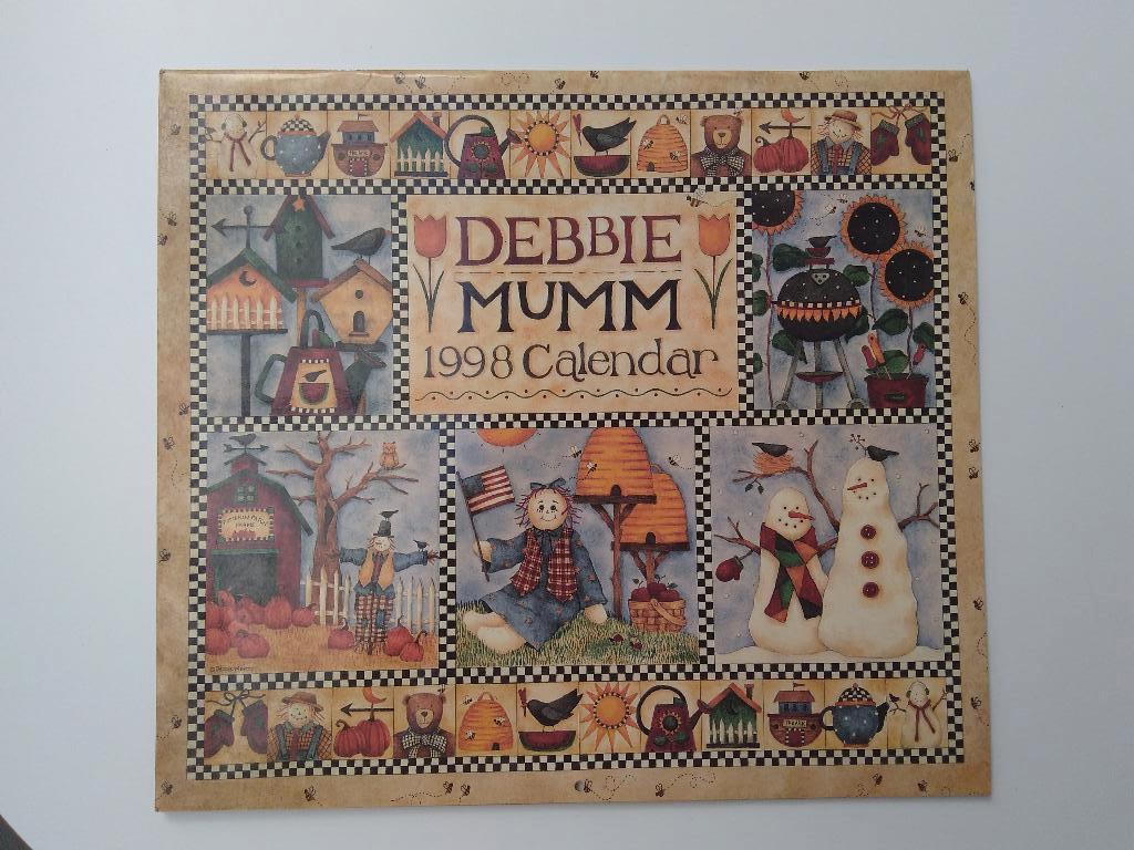 1998 Debbie Mumm calendar + hoes, Ophalen, Maandkalender, Nieuw