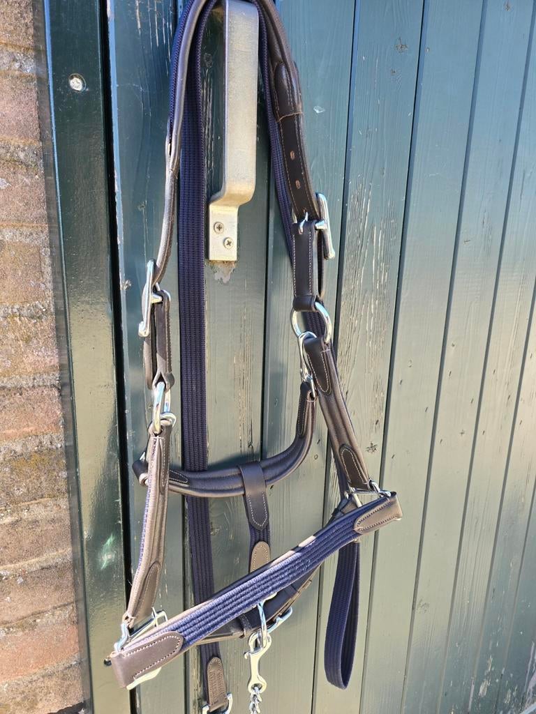 Equestrian Stockholm leren halster, Dieren en Toebehoren, Ophalen of Verzenden, Overige soorten