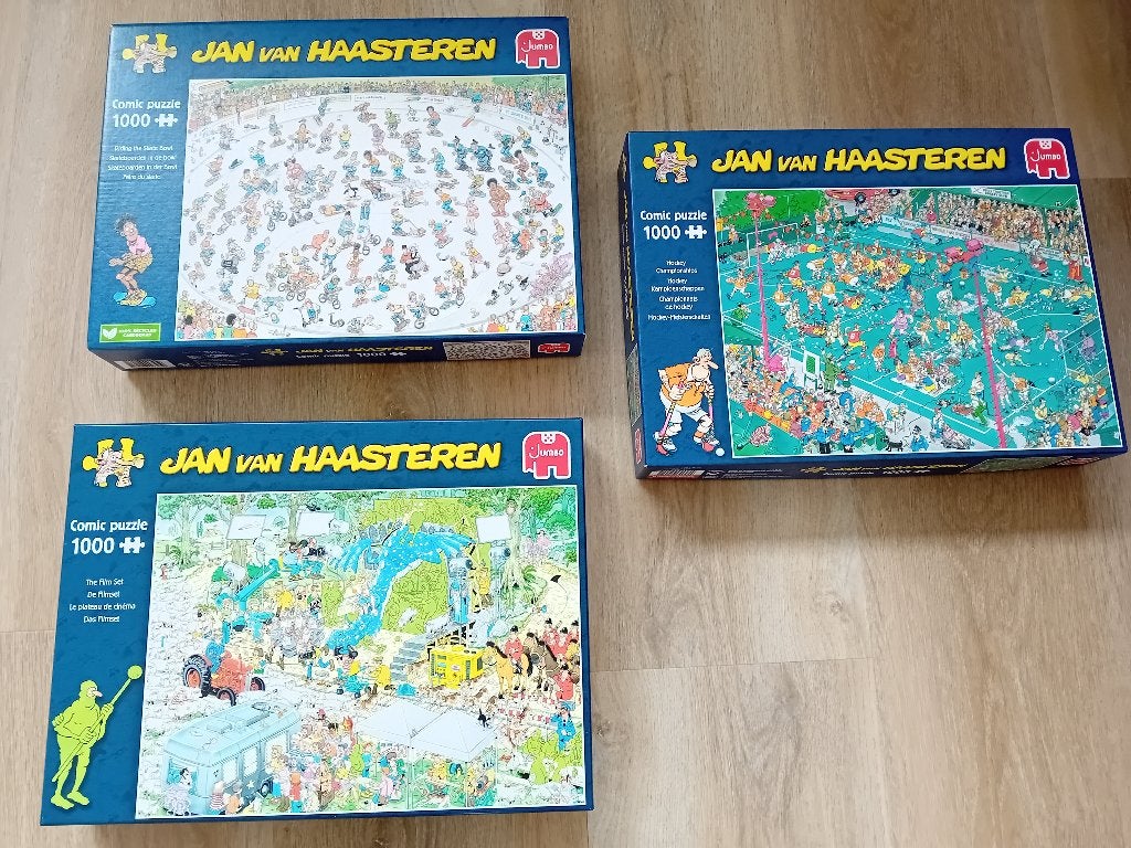 Puzzels, Ophalen, 500 t/m 1500 stukjes, Zo goed als nieuw, Legpuzzel