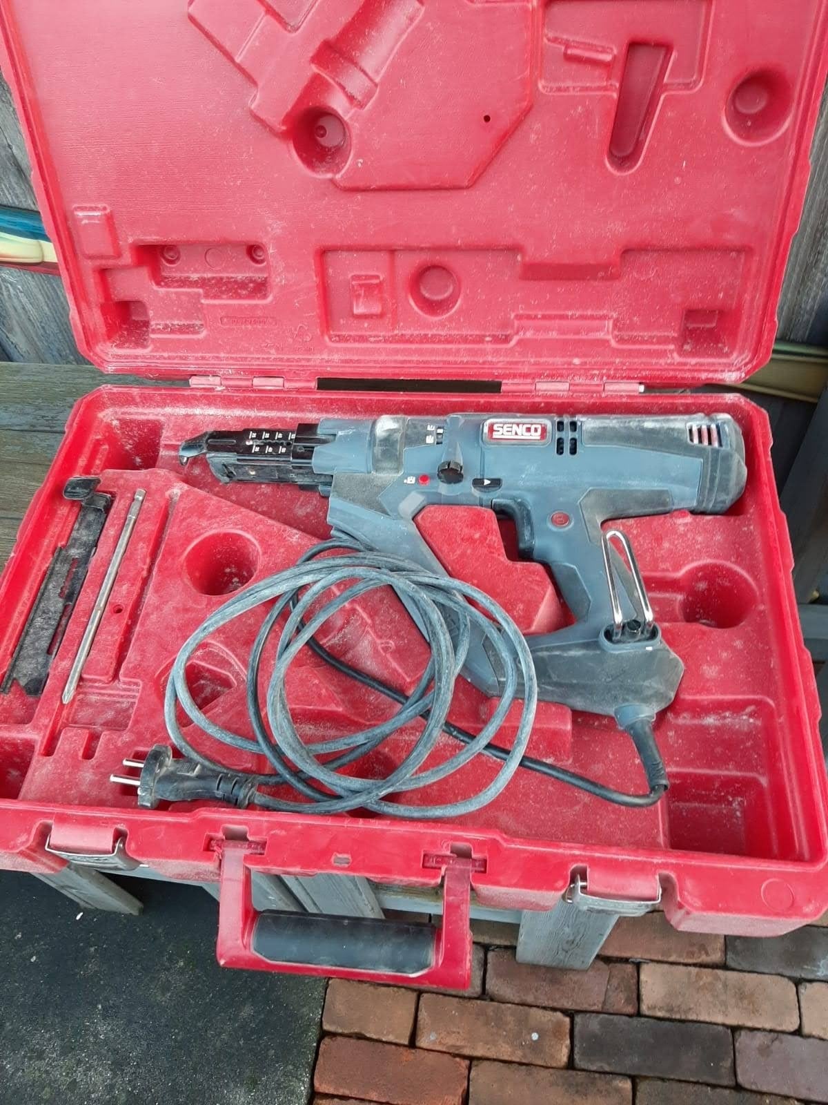 Senco DS5550-AC Schroefmachine met koffer, Doe-het-zelf en Verbouw, Gereedschap | Boormachines, Ophalen, Variabele snelheid, Boor- en Schroefmachine