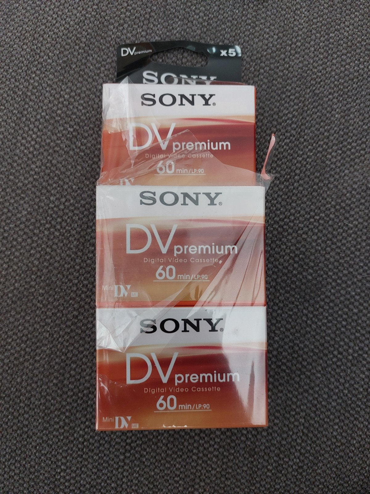 Sony DV premium 4 stuks - Nieuw! digital video cassette, Audio, Tv en Foto, Videocamera's Digitaal, Mini dv, Nieuw, Band, Disc of Geheugen