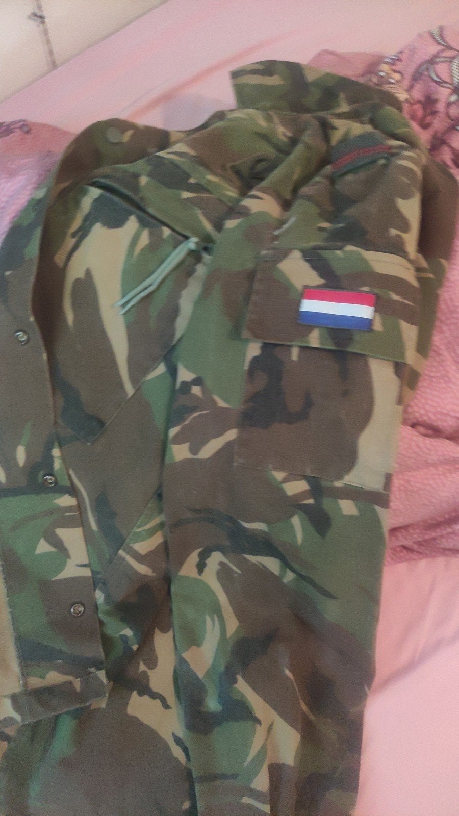 Nederlands Militair Camouflagejack - Landmacht, Ophalen of Verzenden, Landmacht, Nederland, Kleding of Schoenen