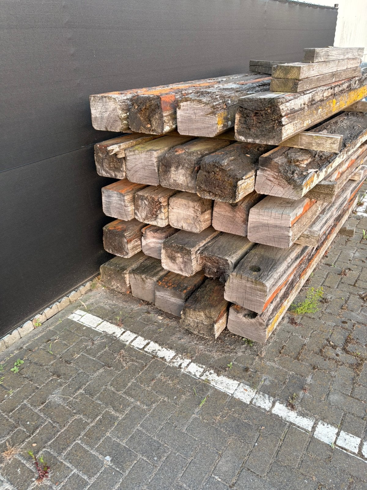 AZOBE, Ophalen of Verzenden, Zo goed als nieuw, 250 cm of meer, Balken