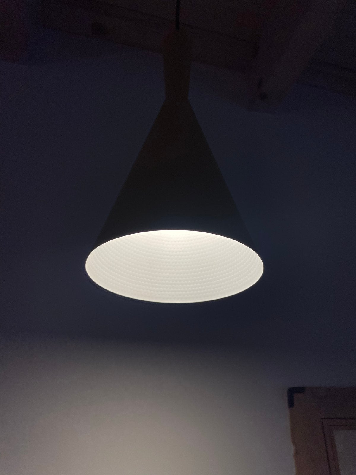 Gele hanglamp - Modern design, Nieuw, Metaal, Modern, E27 (groot)