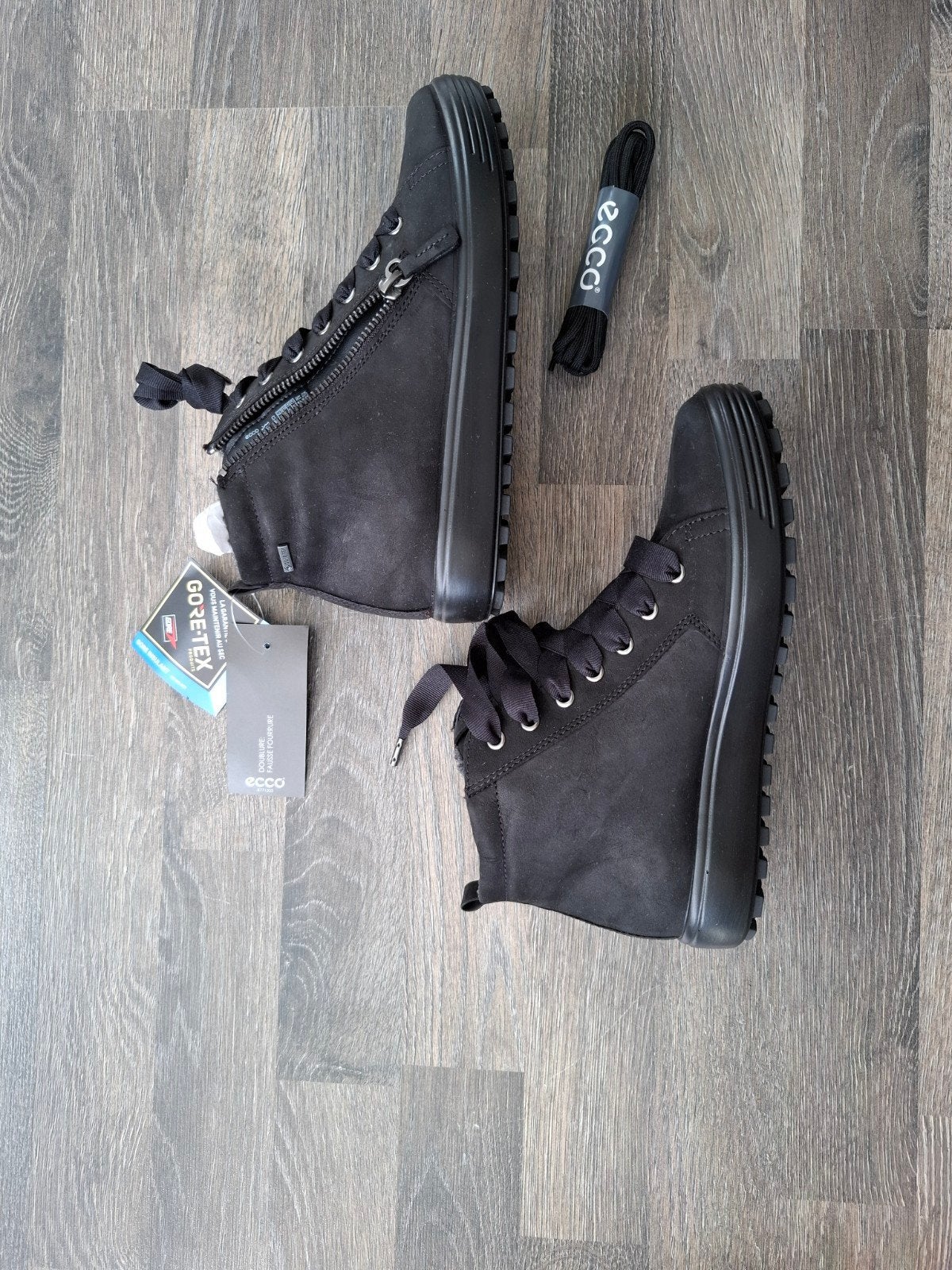 Nieuwe Ecco Soft 7 Tred Gore-Tex sneakers, maat 37, zwart, Kleding | Dames, Schoenen, Ophalen, Ecco, Zwart, Nieuw