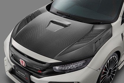 Mugen carbon spoiler motorkap - Honda Civic Type-R FK8, Ophalen of Verzenden