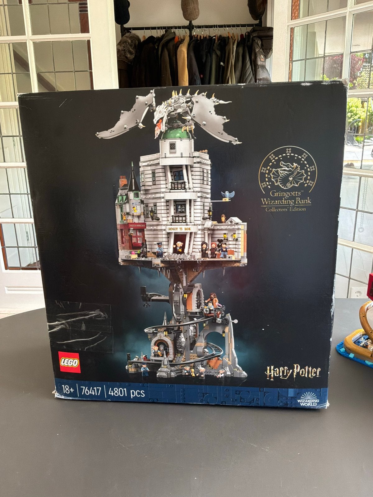 Lego 76417 Gringotts Bank - Nieuw in ongeopende verpakking, Lego, Ophalen of Verzenden, Complete set, Ongeopend/sealed