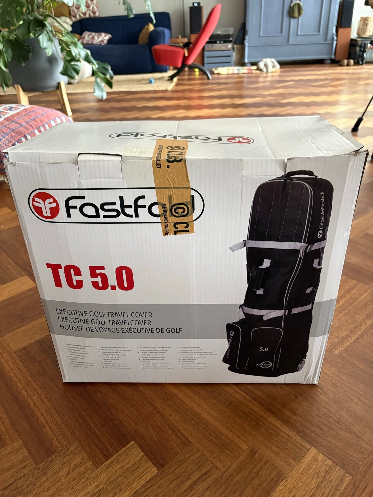 Fastfold TC 5.0 Executive Golf Travel Cover - Nieuw in doos, Ophalen of Verzenden, Nieuw, Tas, Overige merken