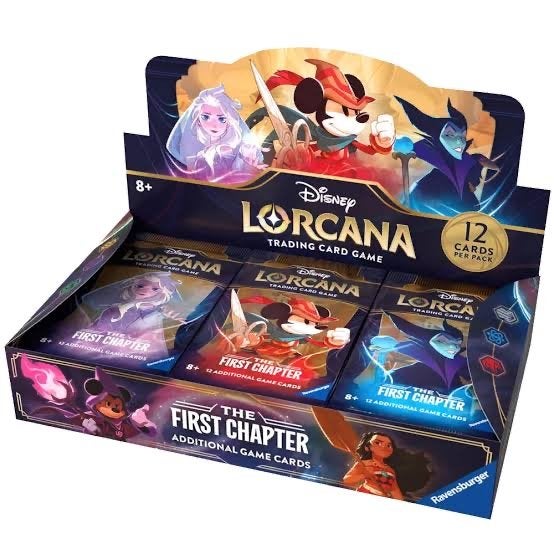 Disney Lorcana The First Chapter Booster Box, Ophalen of Verzenden, Nieuw, Boosterbox