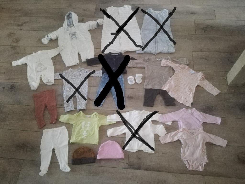 Kleding pakket bundel maat 50/56 meisje, Ophalen of Verzenden, Gebruikt, Maat 50