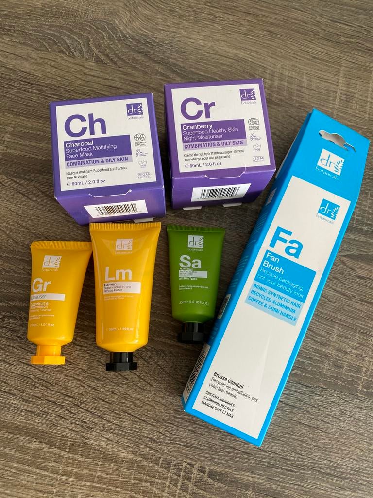Pakket dr. Botanicals gezichtsbehandeling gezichtsproducten, Ophalen of Verzenden, Nieuw, Gehele gezicht, Overige typen