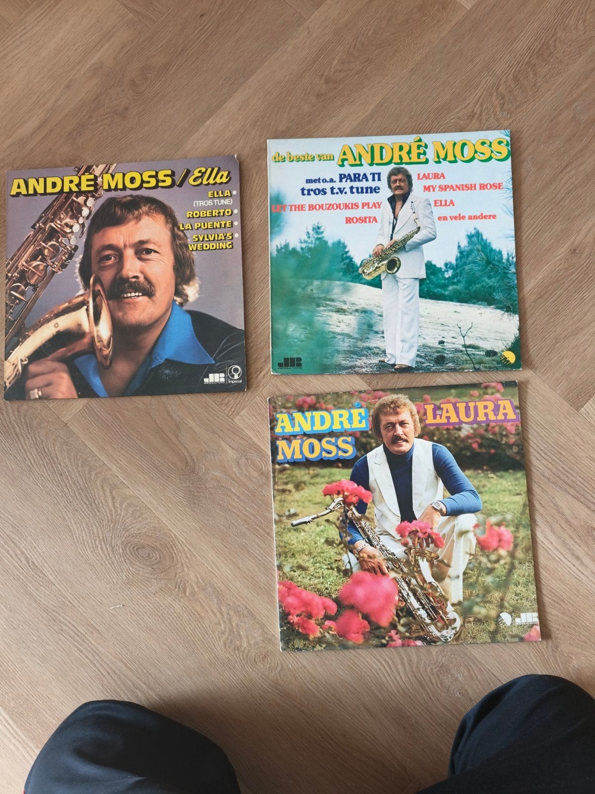 André Moss LP's - Ella, Laura, De Beste Van André Moss, LP, Gebruikt, Pop, Ophalen of Verzenden