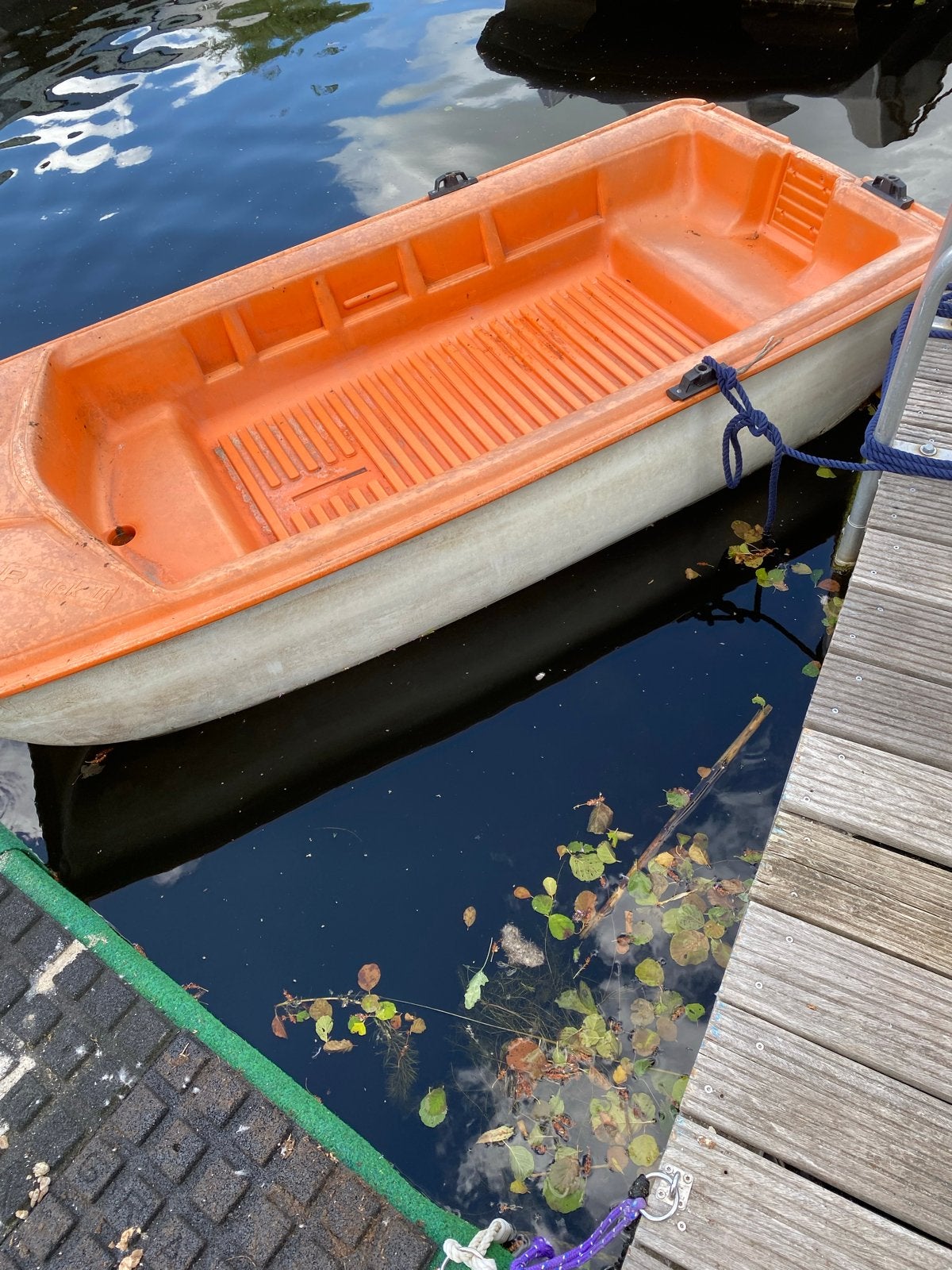 Mooie Tabur Yak 2 roeiboot - Geplakt en drijft!, Ophalen, Gebruikt, Overige typen, Motorboot