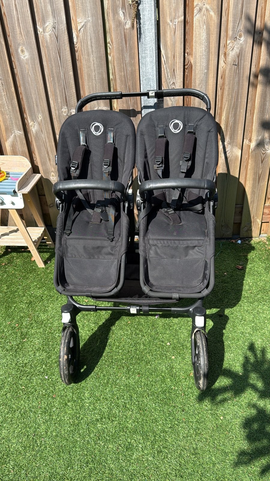 Bugaboo Donkey 5 Duowagen met accessoires, Gebruikt, Ophalen of Verzenden, Combiwagen, Duowagen