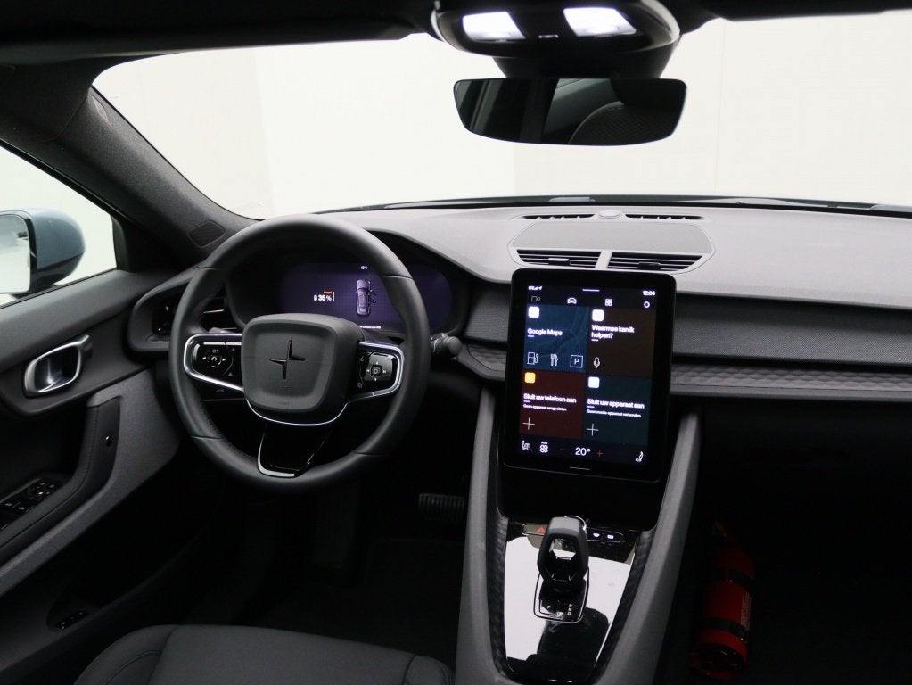 Polestar 2 170 kw Long Range Single Motor 78kWh 231pk 96% So, Auto's, Automaat, Gebruikt, Zwart, 1994 kg