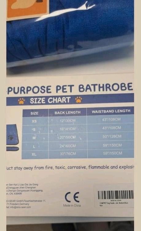 Nieuwe badias voor honden - maat M er XL, -, -, Nieuw, Ophalen of Verzenden