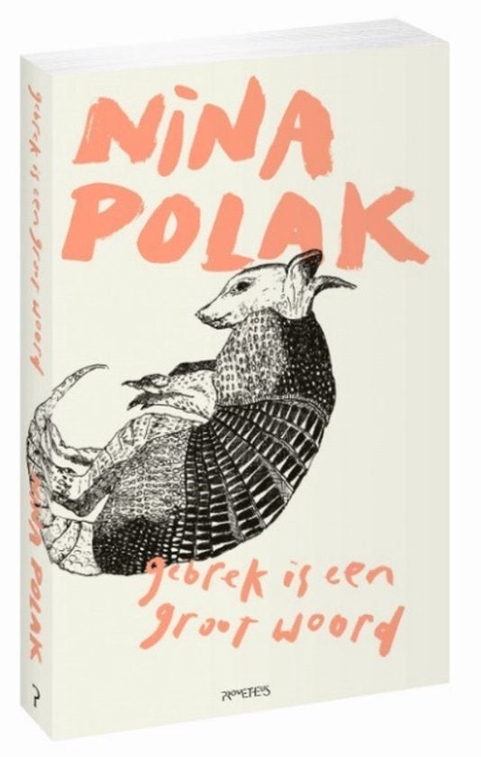 Nina Polak - Gebrek is een groot woord, Boeken, Ophalen of Verzenden, Zo goed als nieuw