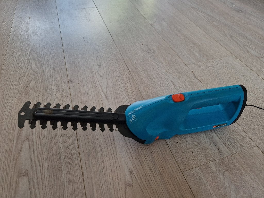 Gebruikte gardena accupower 45 heggenschaar, Ophalen of Verzenden, Zo goed als nieuw, Elektrisch