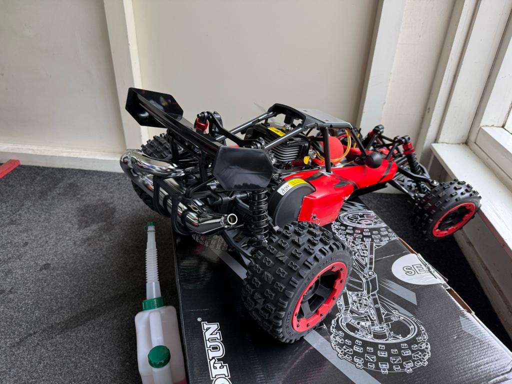 Nieuwe Rofun Baha 1:5 29cc RTR (Rovan HPI baja), Ophalen, Benzine, Auto offroad, Nieuw