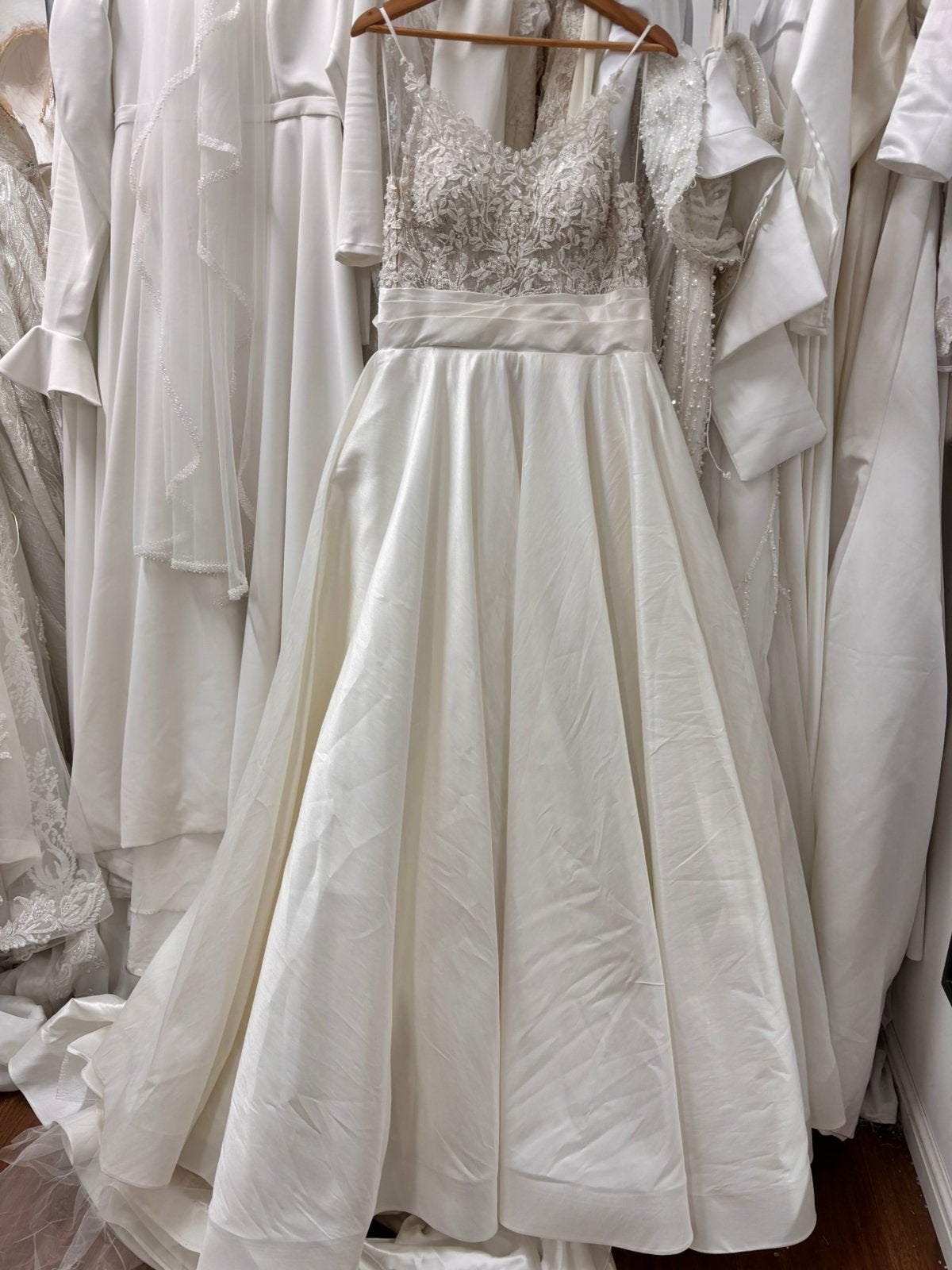 nieuw 34 maat bruidsjurk, Trouwjurk, Wit, Ozlem__bahadir@hotmail.com, Ophalen of Verzenden