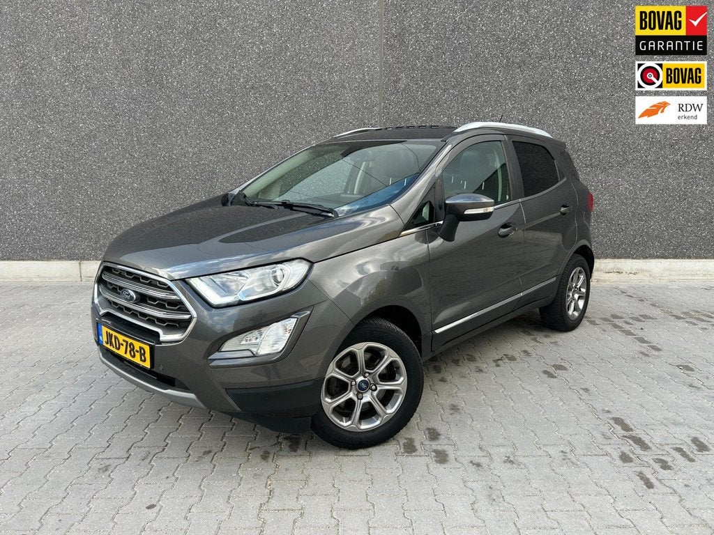 Ford ECOSPORT 1.0 EcoBoost ST-Line Black | CARPLAY | A.CAMER, Auto's, Ford, 125 pk, Gebruikt, Ecosport, Lichtsensor