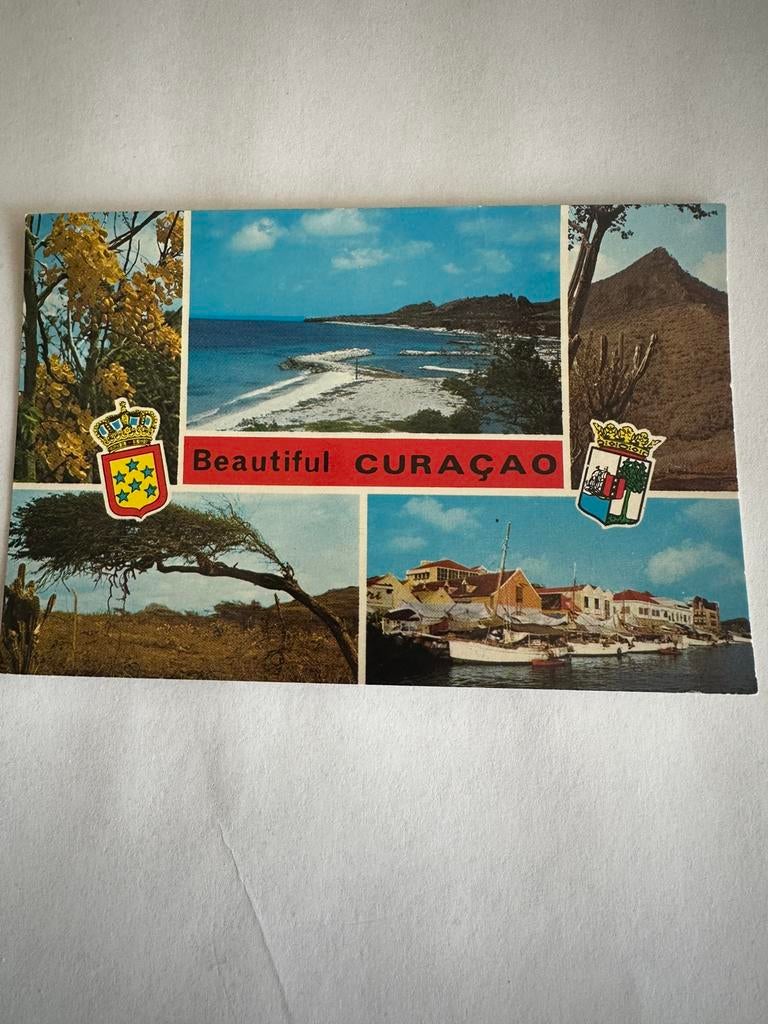 Ansichtkaart Curaçao, Ophalen of Verzenden, Buiten Europa