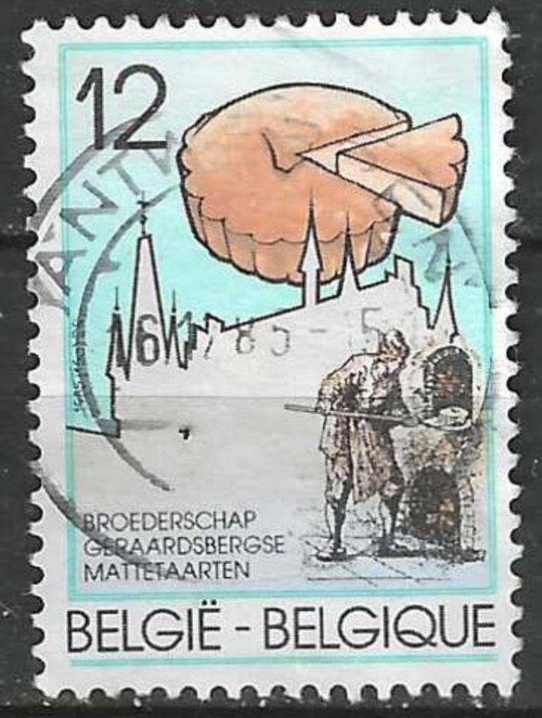 Belgie 1985 - Yvert/OBP 2184 - Folklore Geraardsbergen (ST), Postzegels en Munten, Postzegels | Europa | België, Verzenden, Gestempeld