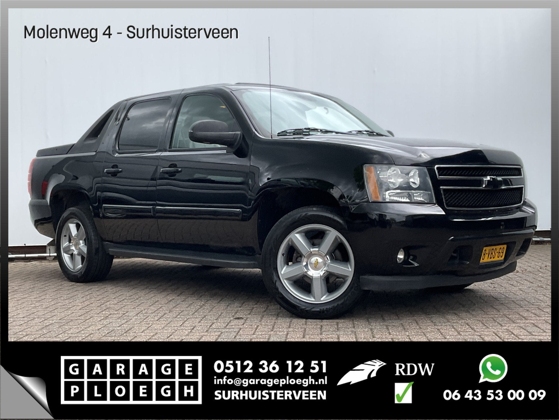 Chevrolet Avalanche 5.3 V8 4WD LPG Automaat Trekhaak Pano Bo, Auto's, Automaat, Euro 5, Gebruikt, Bedrijf