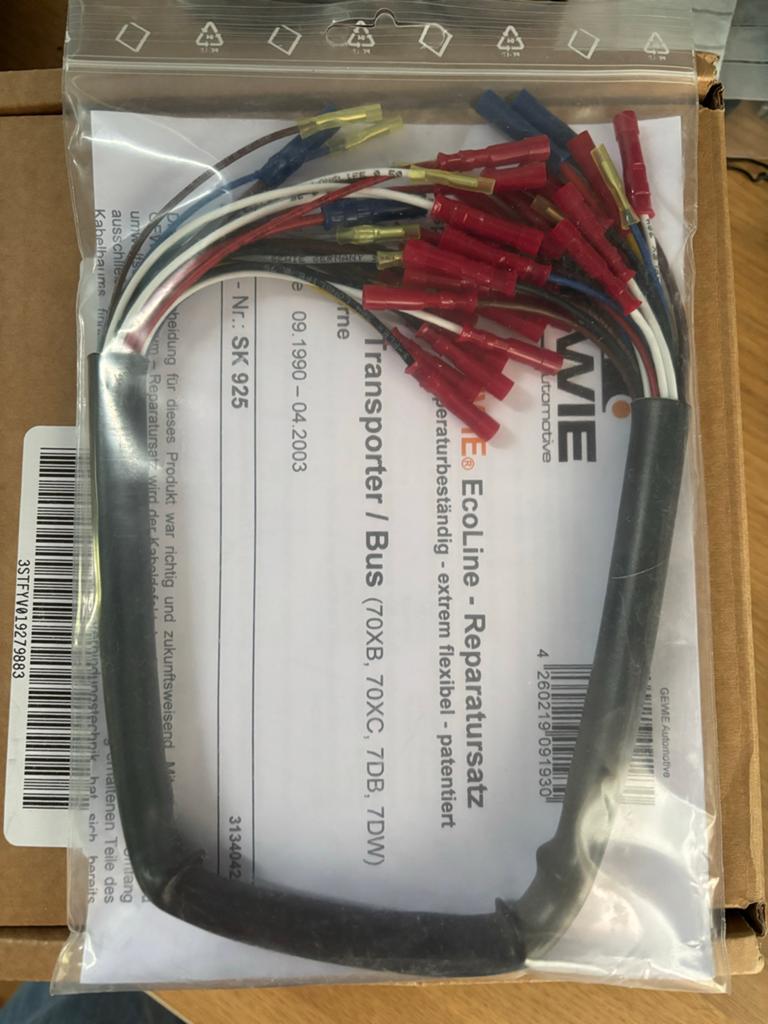 Reparatieset kabelboom VW Transporter T4 (SK 925), Auto-onderdelen, Ophalen of Verzenden, Nieuw, Volkswagen