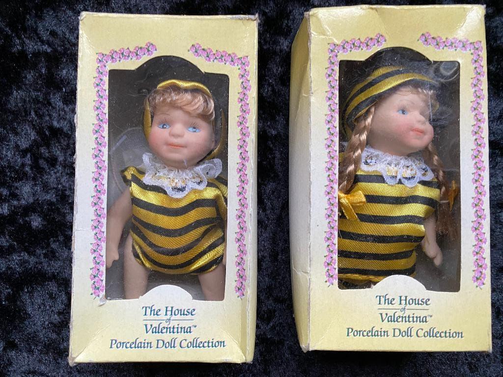 Porcelain poppetjes, Ophalen of Verzenden, Zo goed als nieuw, Porselein, Beeldje(s)