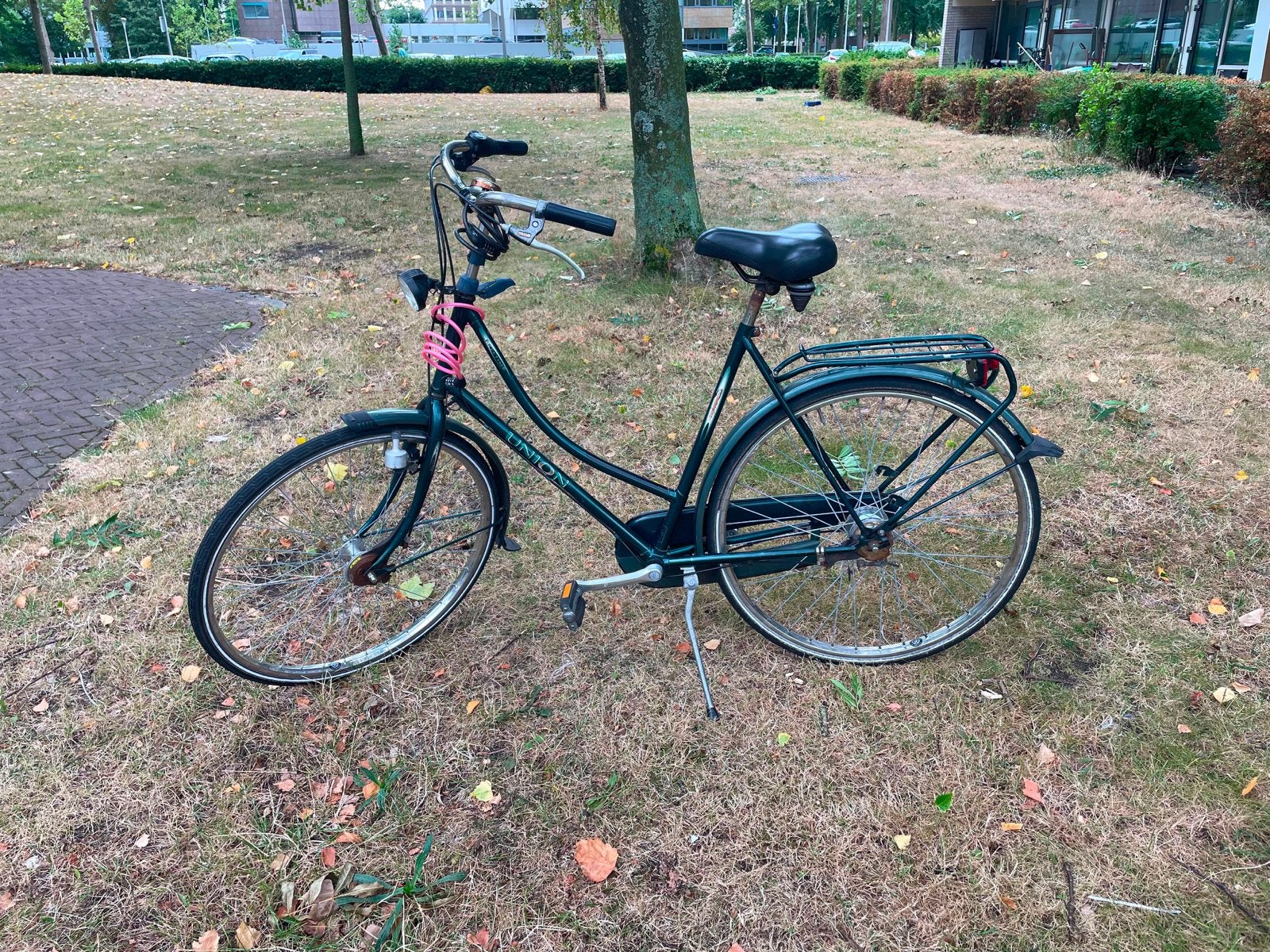 Union damesfiets met 4 versnellingen, Ophalen, Velgrem, Versnellingen, 53 tot 56 cm