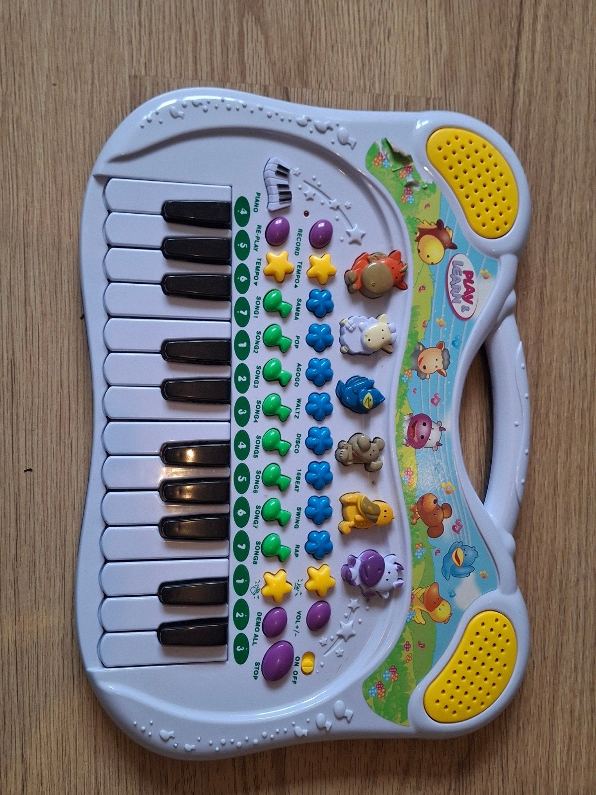 Kinderkeyboard met Dierengeluiden en Muziekfuncties, Ophalen of Verzenden, Gebruikt, Overige typen, Met geluid