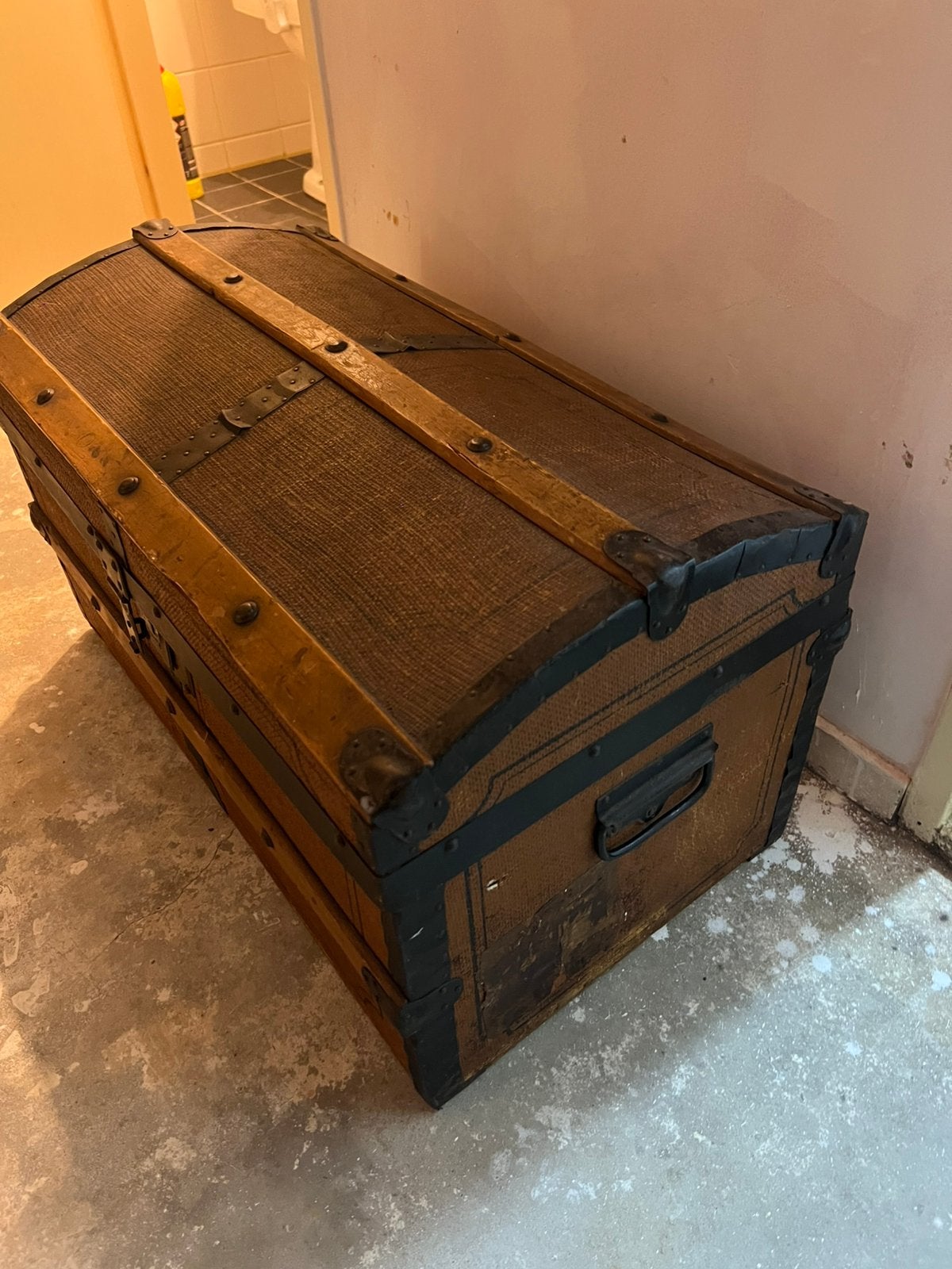 Vintage schatkist, Ophalen, Zo goed als nieuw, Minder dan 50 cm