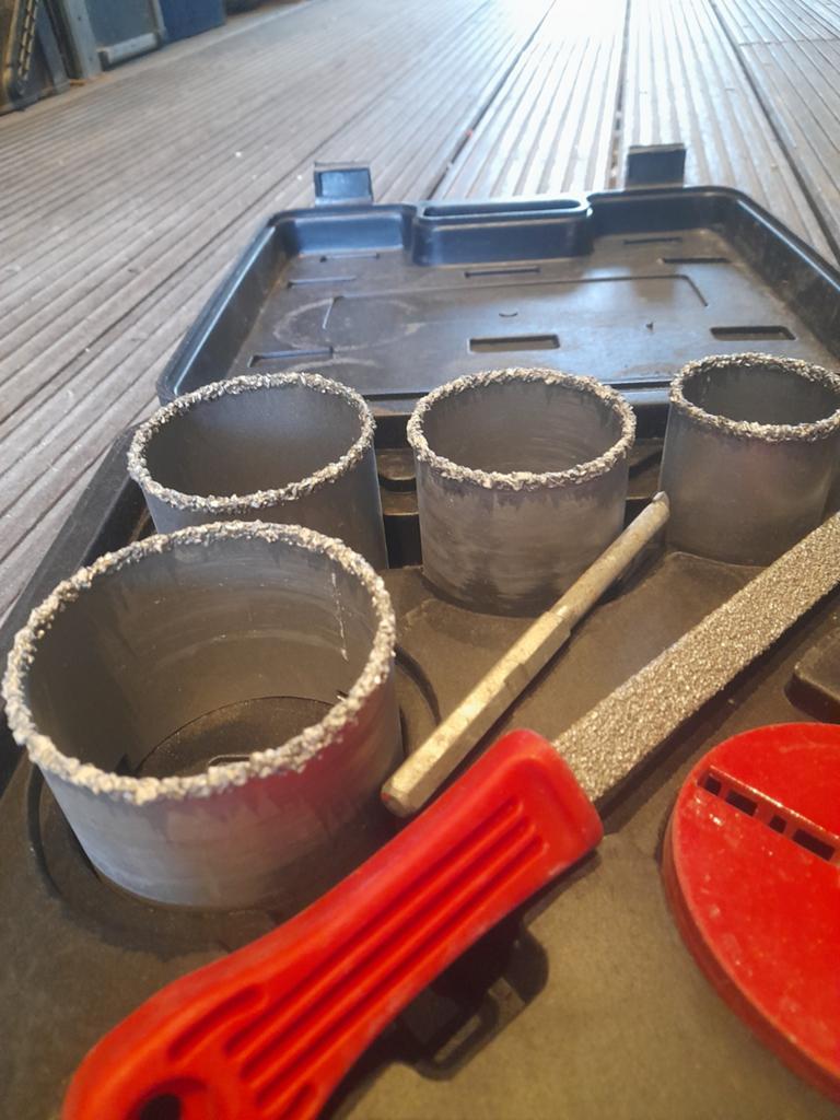 Gatenboor, Pvc, Overige typen, Ophalen of Verzenden, Minder dan 2 meter