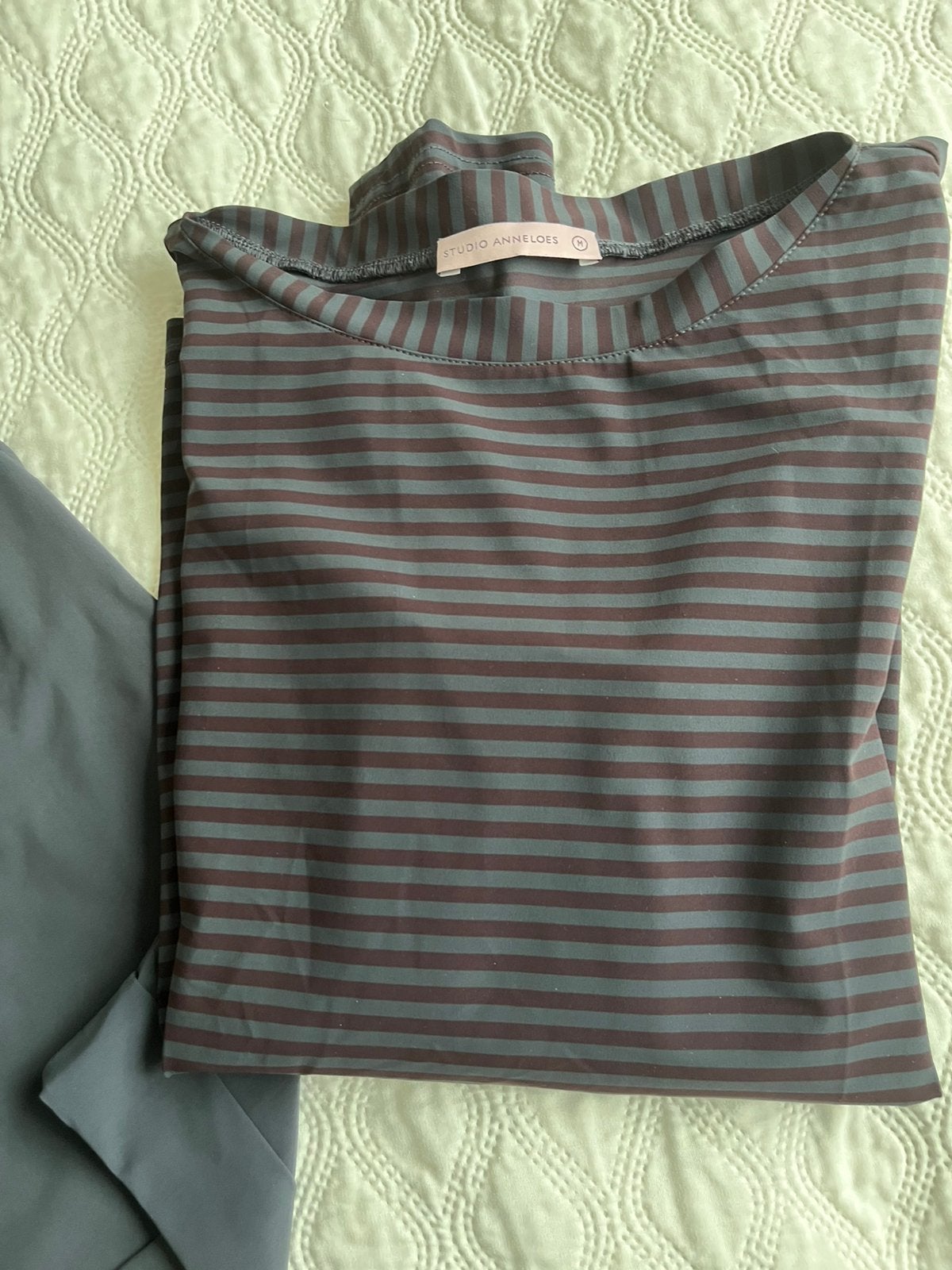 Studio Anneloes shirt travelstof M, Ophalen of Verzenden, Zo goed als nieuw, Grijs, Lange mouw