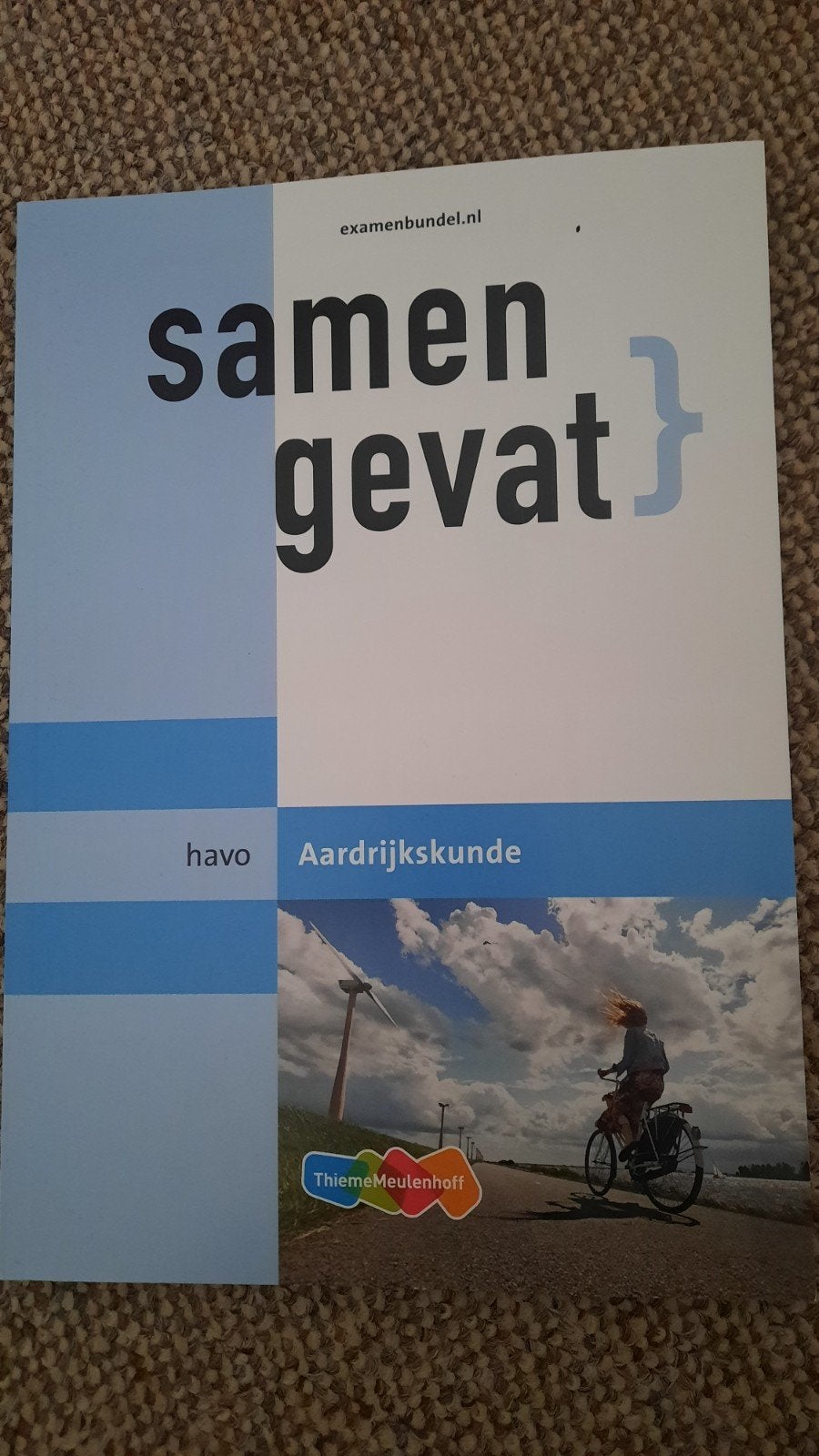Examenbundel samengevat havo Aardrijkskunde, Boeken, Ophalen of Verzenden, Zo goed als nieuw, HAVO, Aardrijkskunde