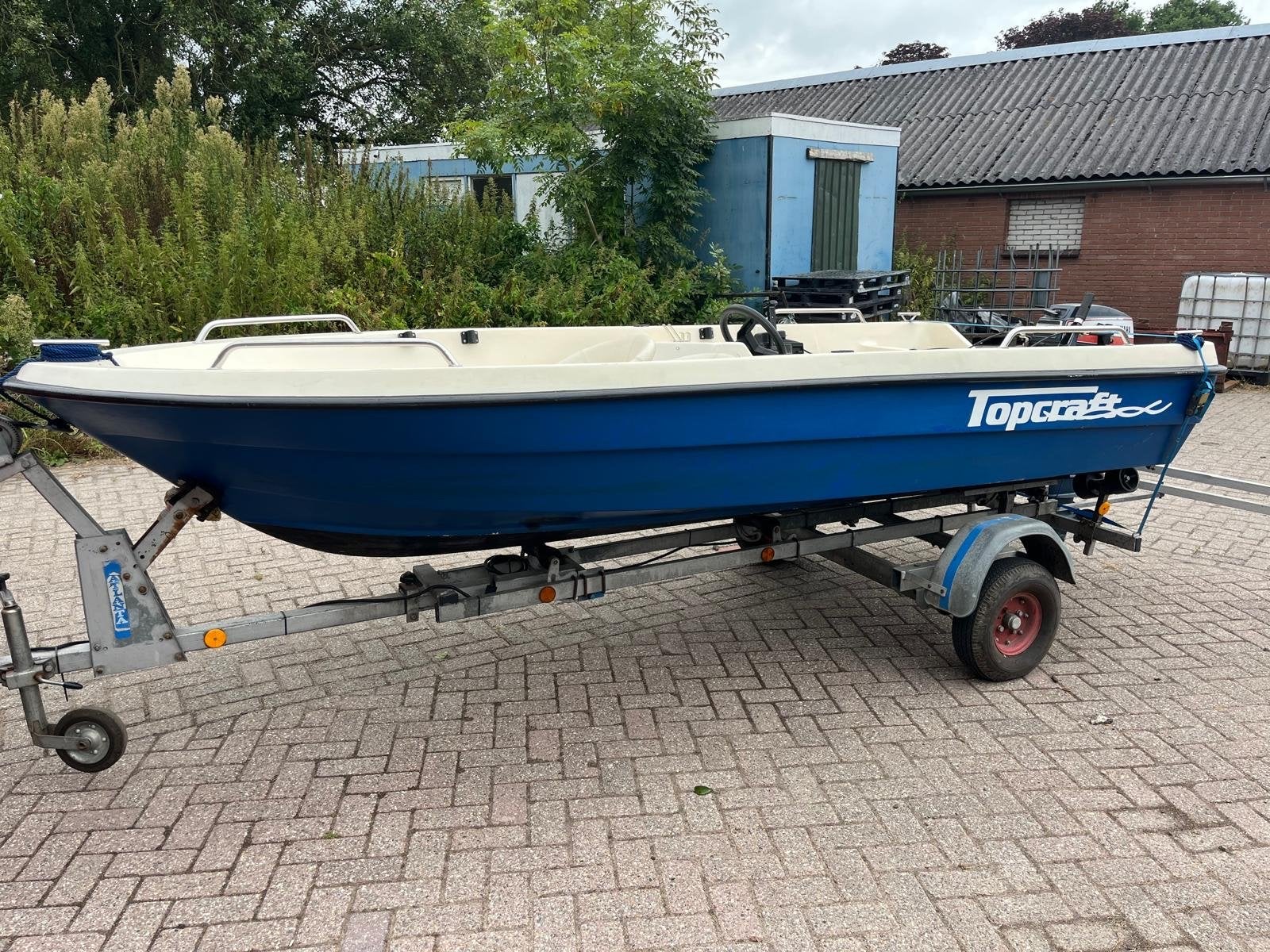 Topcraft console boot met Yamaha - Vaarbewijsvrij!, Watersport en Boten, Ophalen, Gebruikt, Tot 10 pk, Topcraft