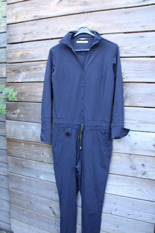 Jumpsuit donkerblauw Y-Conic mt XS travel Vaste prijs, Y-Conic, Blauw, Ophalen of Verzenden, Zo goed als nieuw