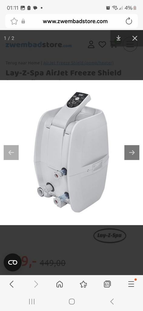 pomp voor de Intex jacuzzi, Ophalen of Verzenden, Zo goed als nieuw, Pomp