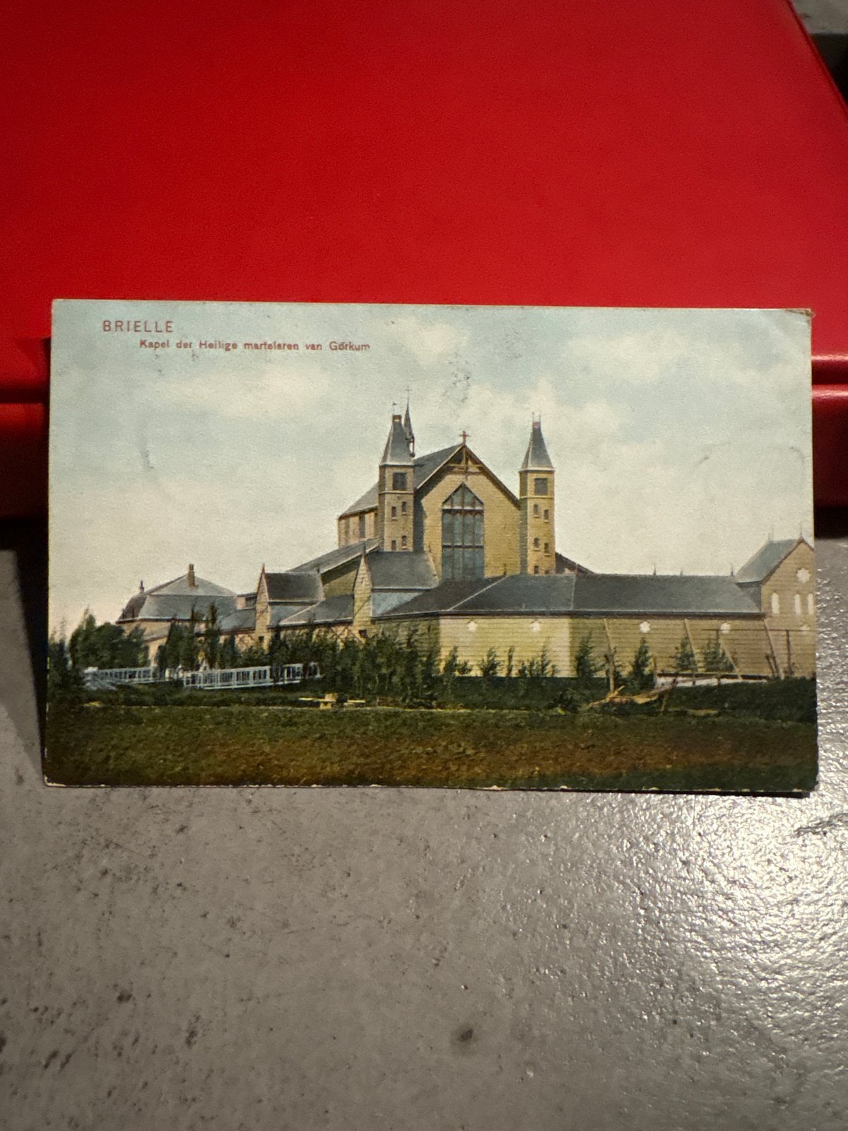 Ansichtkaart Brielle - Kapel Heilige Martelaren van Gorkum, Ophalen of Verzenden, Voor 1920, Gelopen, Zuid-Holland