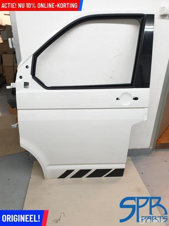 TRANSPORTER T6 T6.1 LB9A LINKS VOOR DEUR Linksvoor PORTIER, Voor, Nieuw, Ophalen of Verzenden, Volkswagen