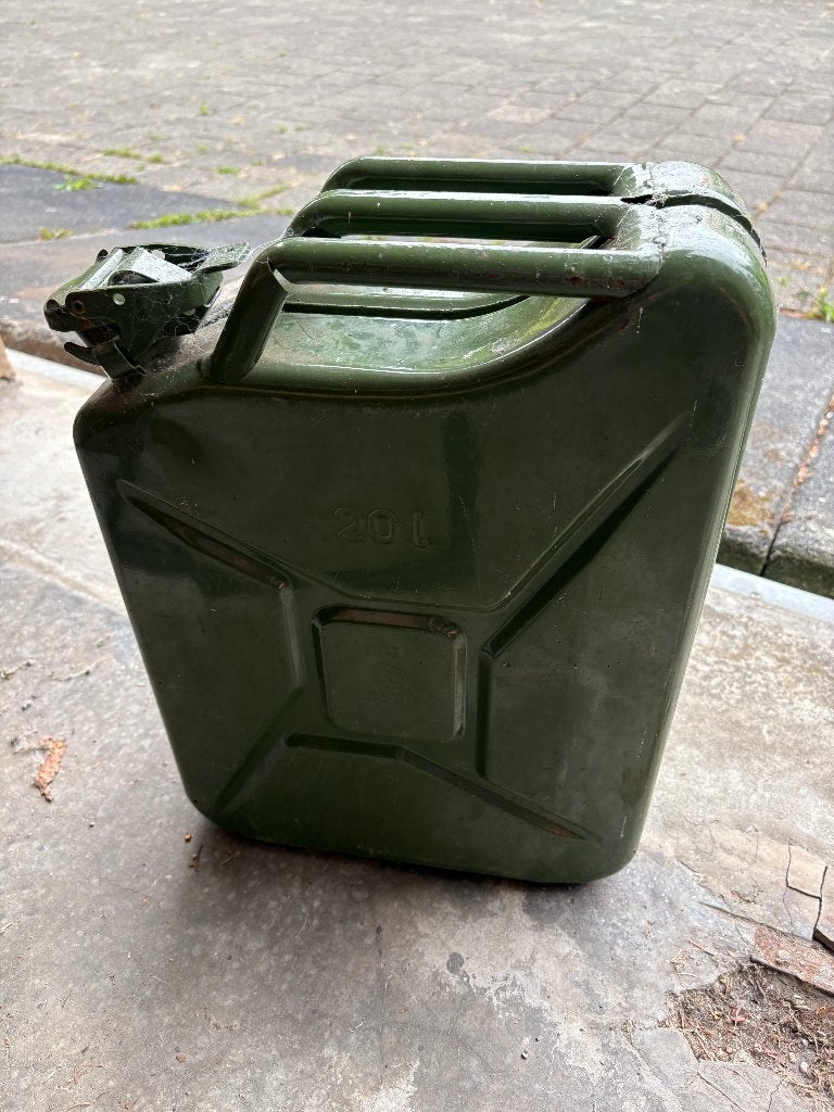 20 liter jerrycan (3 stuks), Ophalen, Gebruikt